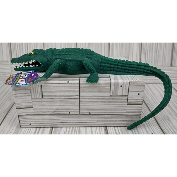 Crocodile Imperial Life Like Stretchable Squishy Alligator Figure Ja-Ru Croc Toy - Picture 15 of 16